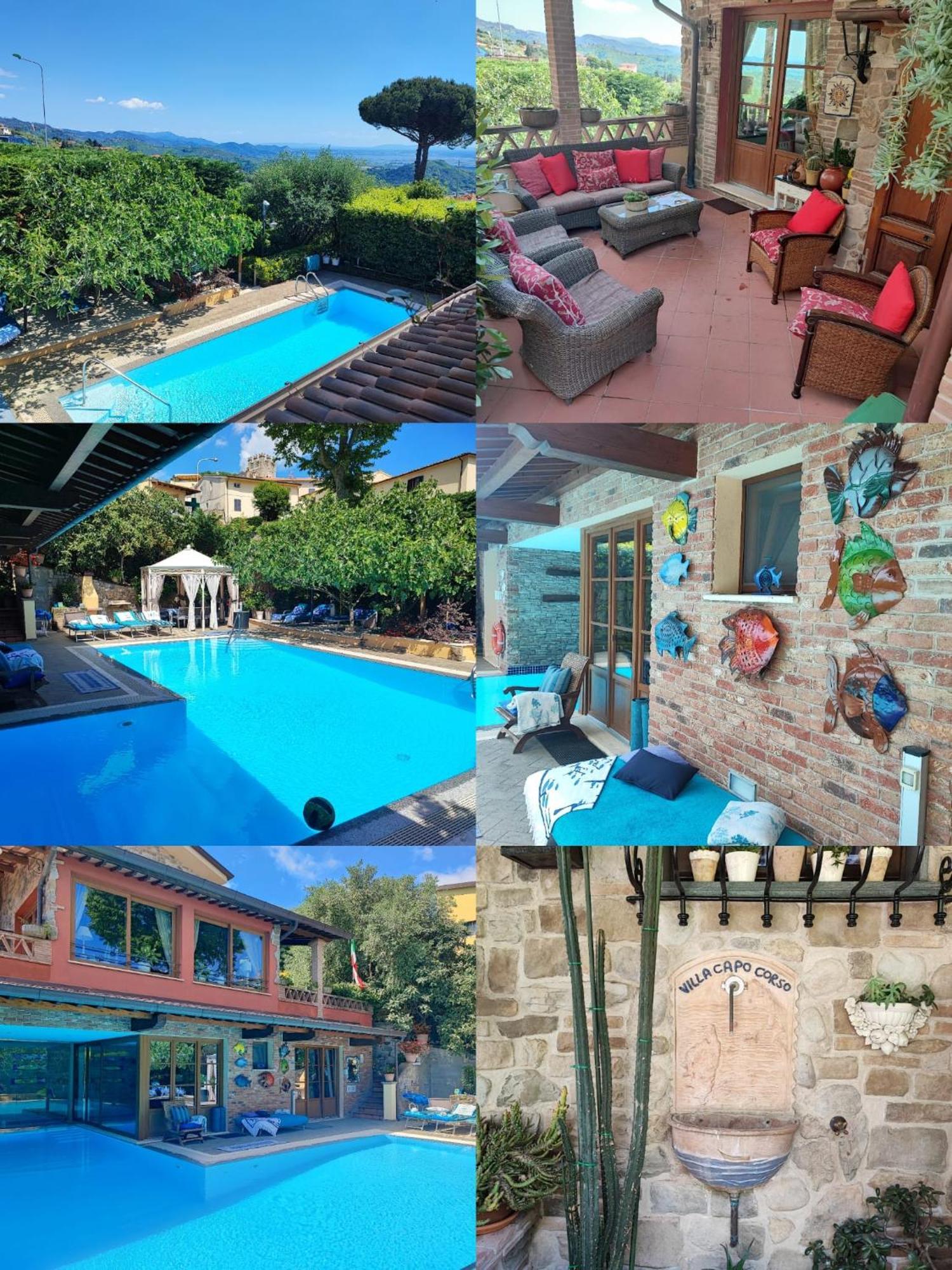 Villa Capo Corso Corsanico-Bargecchia Exterior foto